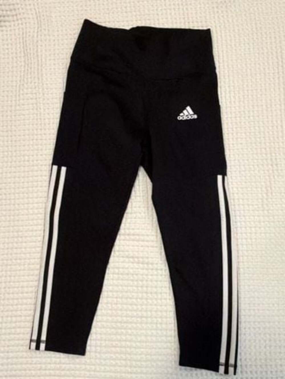 Adidas Primegreen Aeroready Women's 3-Stripes Capri Leggings with Pockets